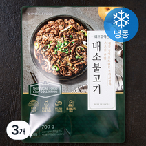 쉐프컬렉션 신세계푸드 배소불고기 (냉동), 700g, 3개