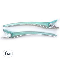 그레이거 홀딩 헤어클립, 그린, 6개