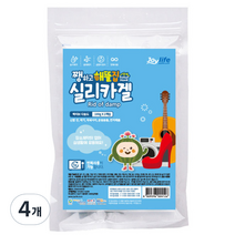 쨍하고해뜰집 실리카겔 액티브다용도 습기제거제 부직포 100g x 2p, 200g, 4개