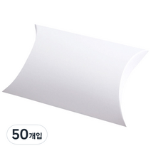 봄91 다용도 선물포장상자 중, 화이트, 50개입