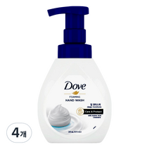 도브 포밍 핸드워시 딥너리싱 국문 보틀, 4개, 240ml