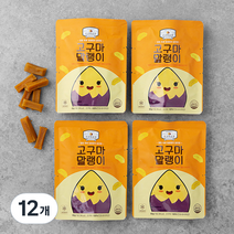 고구마공장 고구마 말랭이, 60g, 12개