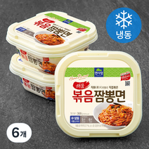 면사랑 볶음짬뽕면 (냉동), 368g, 6개