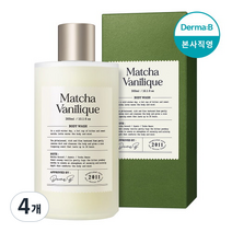 더마비 내러티브 바디워시 말차바닐릭, 4개, 300ml