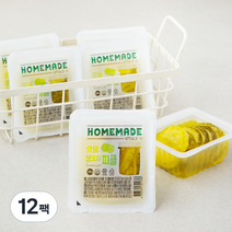 으뜸 생오이피클, 12팩, 100g
