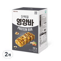 엄마사랑 단백질 영양바, 550g, 2개