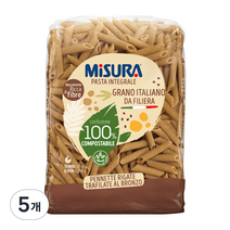 MISURA 통밀 펜네떼 파스타, 500g, 5개입