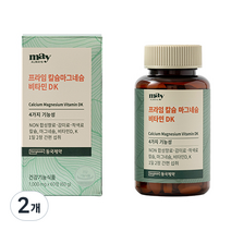 동국제약 프라임 칼슘 마그네슘 비타민 DK 60g, 60정, 2개