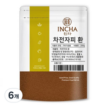 인차 차전자피환, 6개, 200g