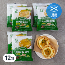 3시오븐 미니 시카고피자 단호박, 92g, 12개