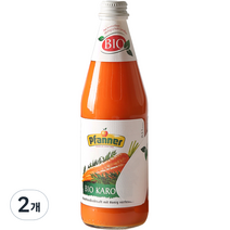 파너 유기농 착즙 당근주스, 2개, 500ml