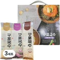 구포국수 삼색 소면 310g + 자색고구마 310g + 콩 310g 선물세트, 930g, 3세트