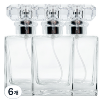 메이브라운 스프레이 향수공병 30ml, 6개, 투명