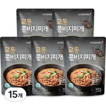 교동 콩비지 찌개, 500g, 15개