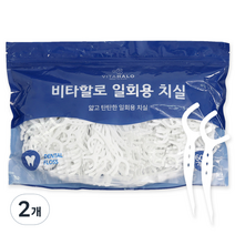 비타할로 일회용 치실, 600개입, 2개