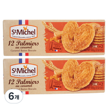 생미쉘 카라멜 버터 비스킷, 100g, 6개