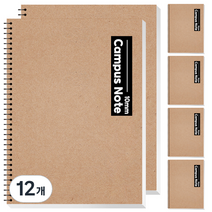 영아트 크라프트 캠퍼스 노트, 화이트(스티커), 12개