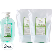 에버미라클 EM 주방세제 750ml + 리필 1.5L x 2p, 3세트