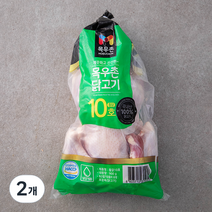 목우촌 닭고기 통닭 10호 개체봉투 (냉장), 900g, 2개