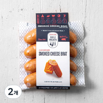 존쿡델리미트 스모크 치즈브랏, 320g, 2개