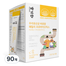 바료랑 우리 유산균 패밀리 프로바이오틱스, 60g, 3개
