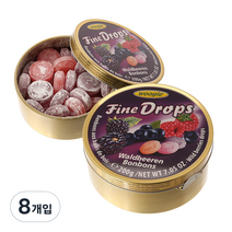 우기 와일드베리 드롭스 캔디, 200g, 8개입