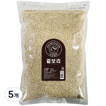 싱싱잡곡 겉보리쌀, 3kg, 5개