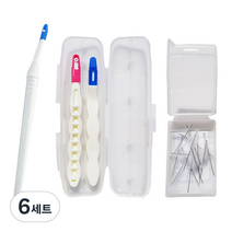 리필형 치간칫솔 키트 sss 0.7mm, 6세트