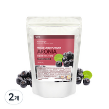 갑당약초 동결건조 아로니아 분말 실속형, 2개, 200g