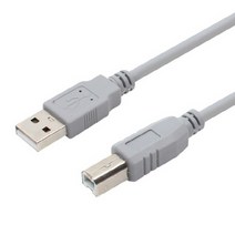 [프린터연결케이블] 엠비에프 USB 2.0 B타입 연결 케이블, 1개, 5m