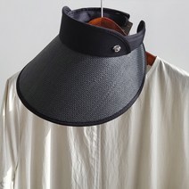 바비수 타른 라탄 지사 와이드 반달 썬캡