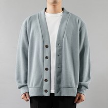 언탭트 남성용 9컬러 파스텔 부드러운 베이직 가디건