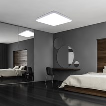 원하 삼성칩 초슬림 시스템 방등 LED60W 주광색 플리커프리, 화이트