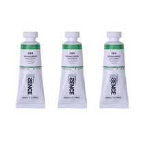 신한에쎈스 아크릴 컬러 물감 Tube A 시리즈 스프링 그린 3p, 1색, 50ml