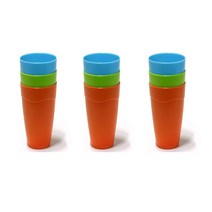 원라이프 파스텔 파티컵 특대 3p, 혼합색상, 3세트