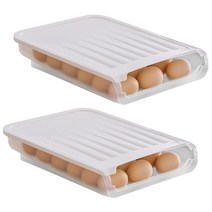 모나코올리브 자동스크롤 계란 디스펜서 2p, 화이트