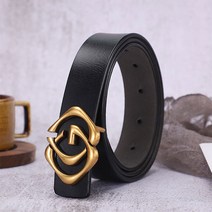 아리코 여성용 캐주얼 가죽 벨트