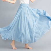 레몬소울 비쥬 밴딩 플레어 스커트