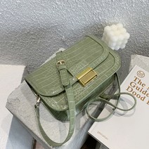 데이지 스톤 패턴 크로스 미니백