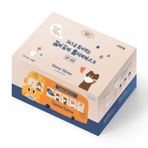 꼼마꼼마 올데이 마스크 흰색 소형 KF-AD, 1개, 50개입