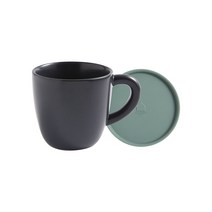 까사무띠 베네토 머그 325ml, 매트블랙, 1개