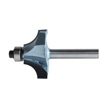 스마토 둥근턱 비트 트리머 6mm D28-12L-R7.5, 1개