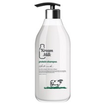 크림밀크 단백질 퍼퓸 샴푸 화이트머스크향, 1개, 1100ml