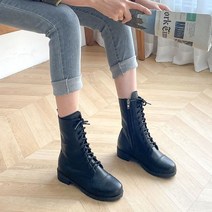 멜팅나인 여성용 레이스업 워커부츠 SS102