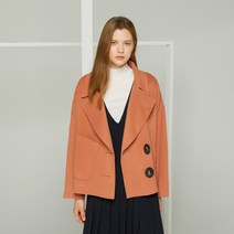 쥬시쥬디 여성용 J버튼포인트 숏기장 코트 H/M JUCA726C