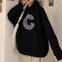 FW 스케치 모자이크 베이직 임산부 후드티