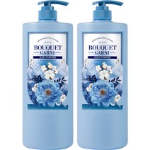 부케가르니 모이스처 바디로션 베이비파우더, 1500ml, 2개