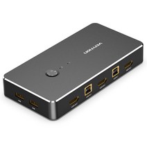 [TB587] Coms HDMI KVM 스위치 선택기 4:1 PC 4대연결 USB 3포트 주변장치연결 원거리 조작