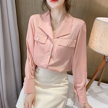 어썸풀 카린 포켓 블라우스
