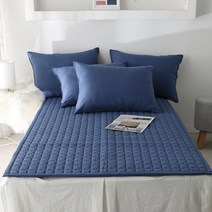 보드라미 나노화이바 항균 솔리드 원톤 카페트, 블루